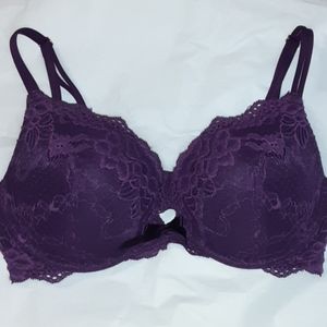 Victoria's Secret Very Sexy Purple Push-up Bra 36C